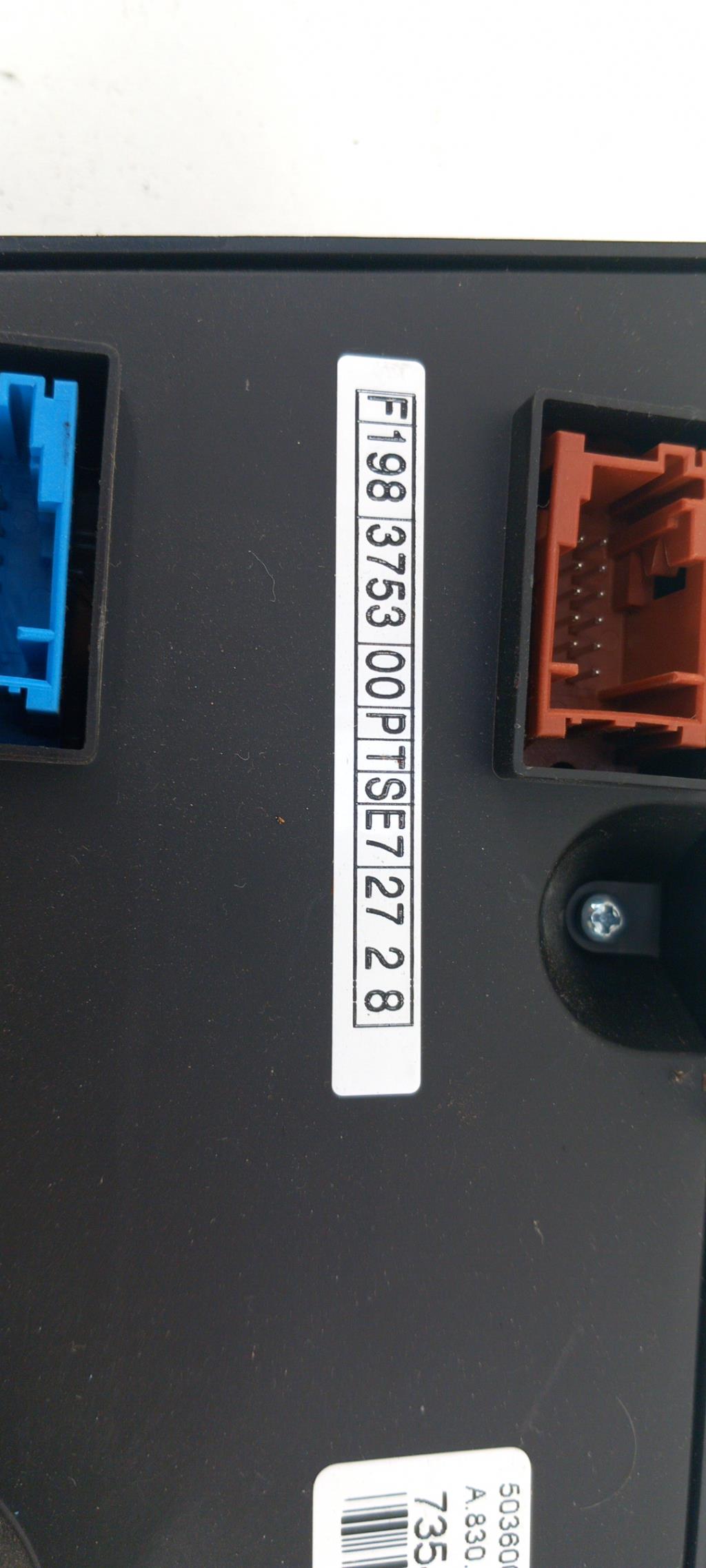 Commande chauffage FIAT BRAVO 2 Diesel - 1