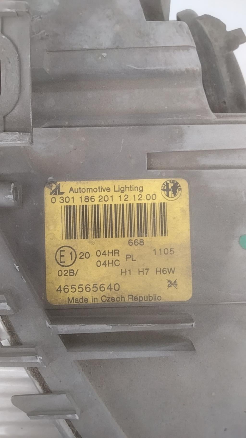 Gruppo ottico anteriore principale sinistro (luci)(faro) ALFA ROMEO 147 PHASE 1 Gasolina - 1