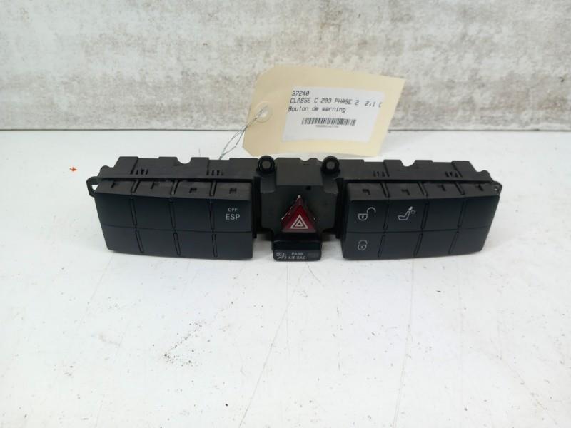 Interruttore luci emergenza MERCEDES CLASSE C 203 PHASE 2 Diésel - 1