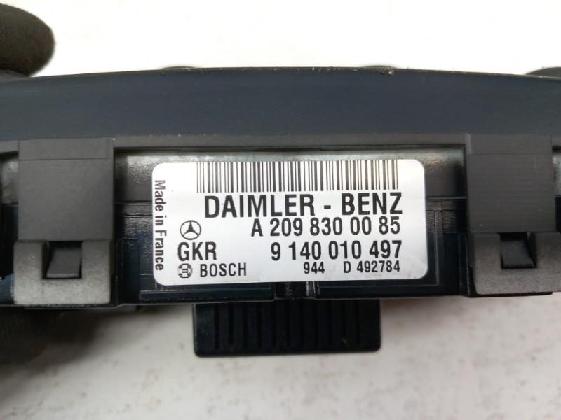 Commande chauffage MERCEDES CLASSE CLK 209 COUPE Diesel - 1