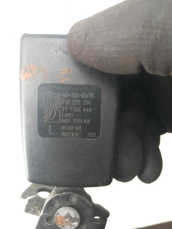 Aggancio cintura sicurezza posteriore sinistro FIAT GRANDE PUNTO Diésel - 1