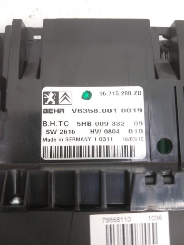 Commande chauffage CITROEN C5 2 BREAK Diesel - 1