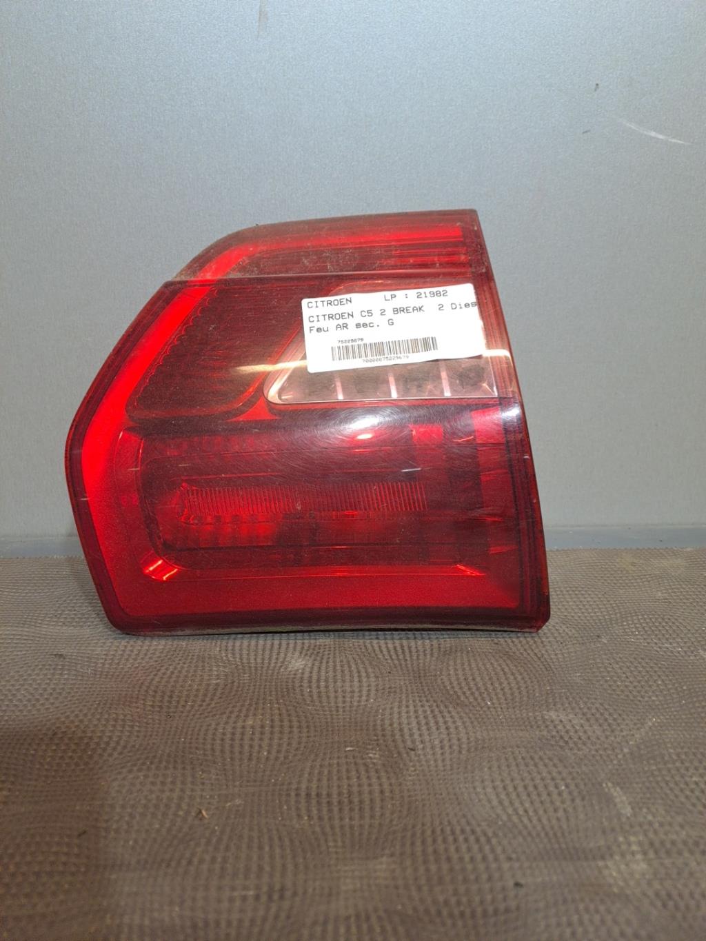Feu arriere secondaire gauche (feux) CITROEN C5 2 BREAK Diesel - 1