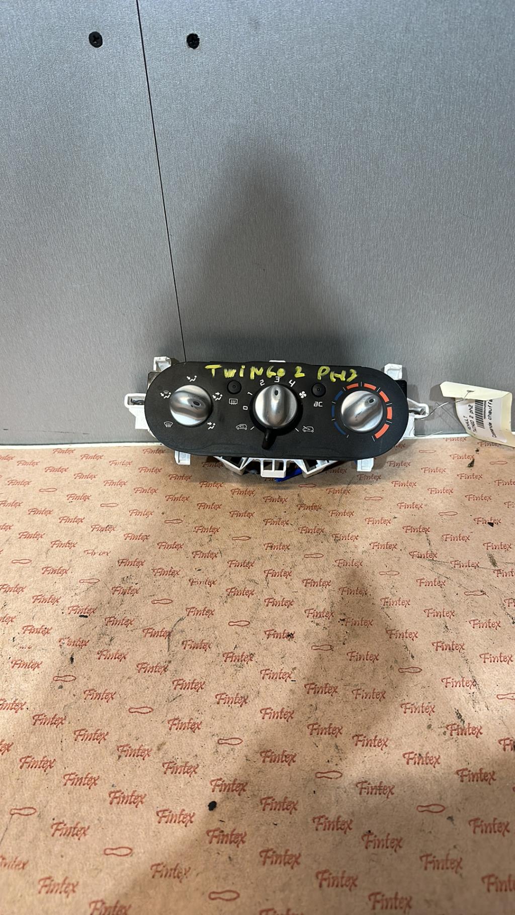 Commande chauffage RENAULT TWINGO 2 PHASE 2  - 1