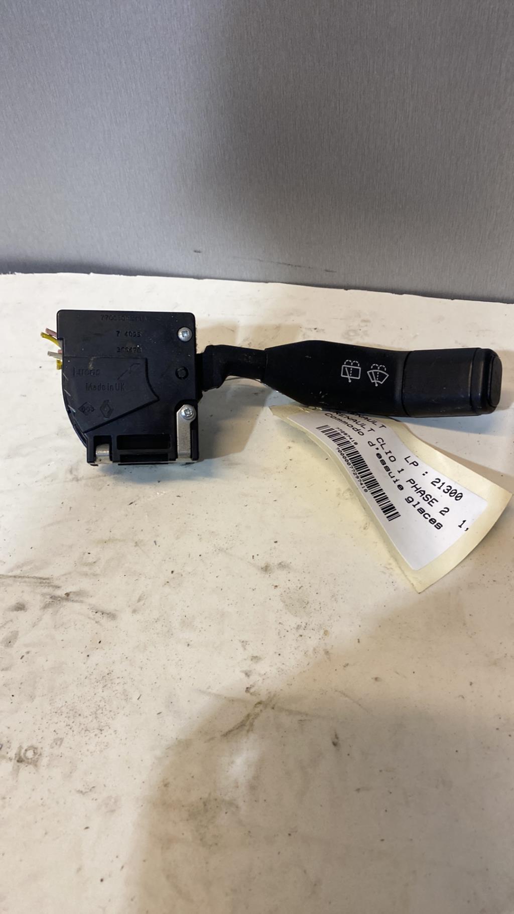 Commodo d'essuie glaces RENAULT CLIO 1 PHASE 2 Diesel - 1