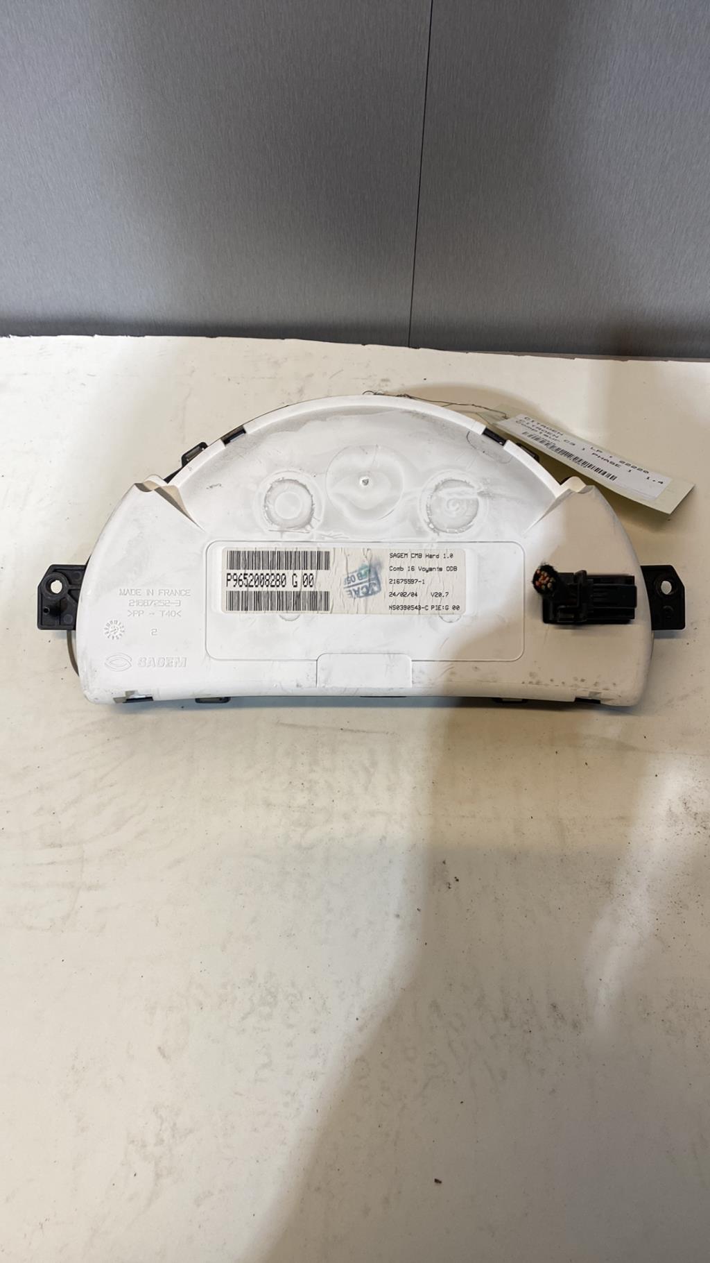 Compteur CITROEN C3 1 PHASE 1 Essence - 1