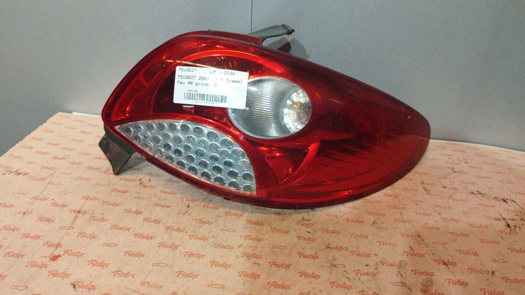 Luz trasera principal derecha (luces) PEUGEOT 206+ Diésel - 1