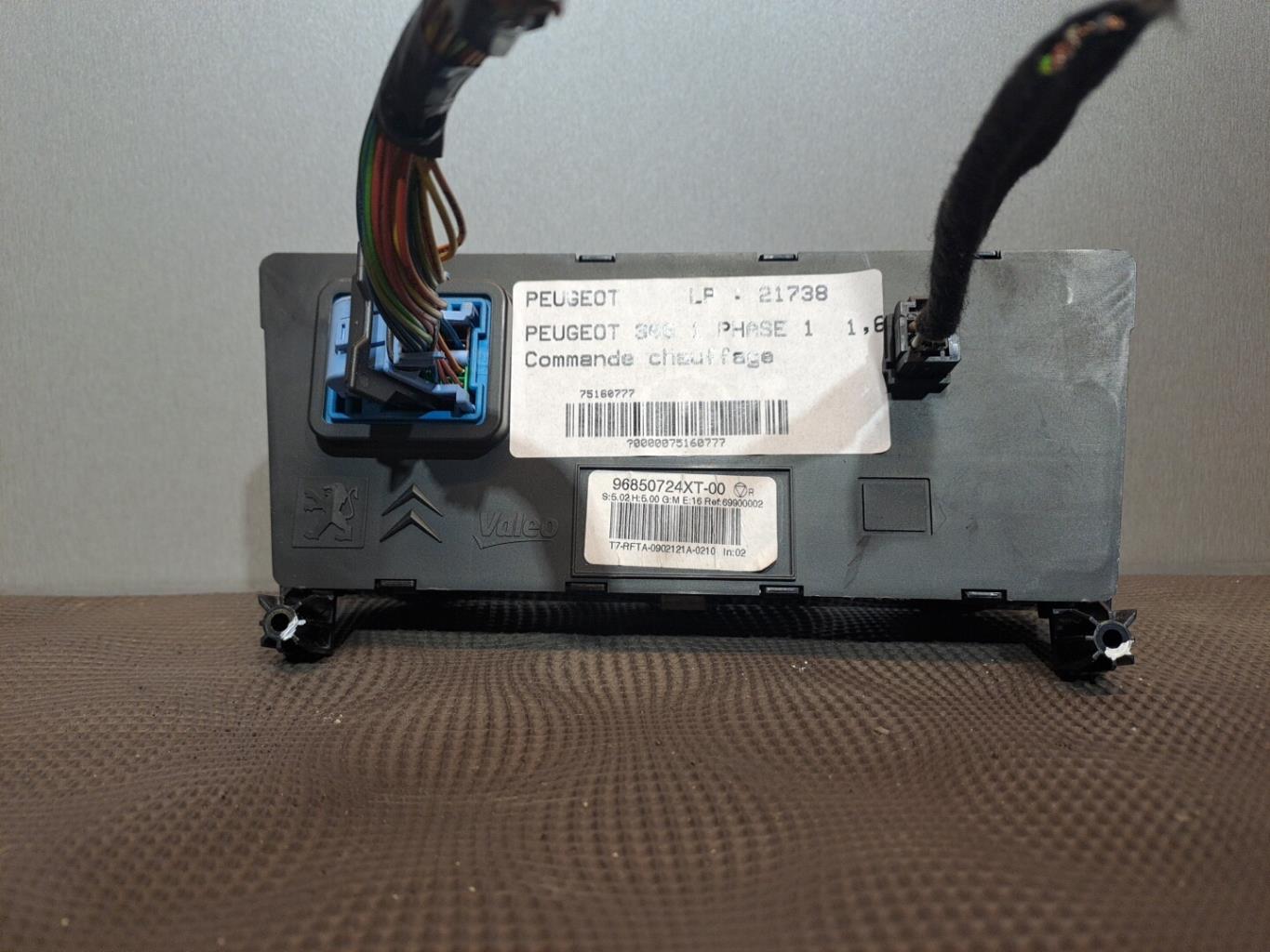 Commande chauffage PEUGEOT 308 1 PHASE 1 Diesel - 1