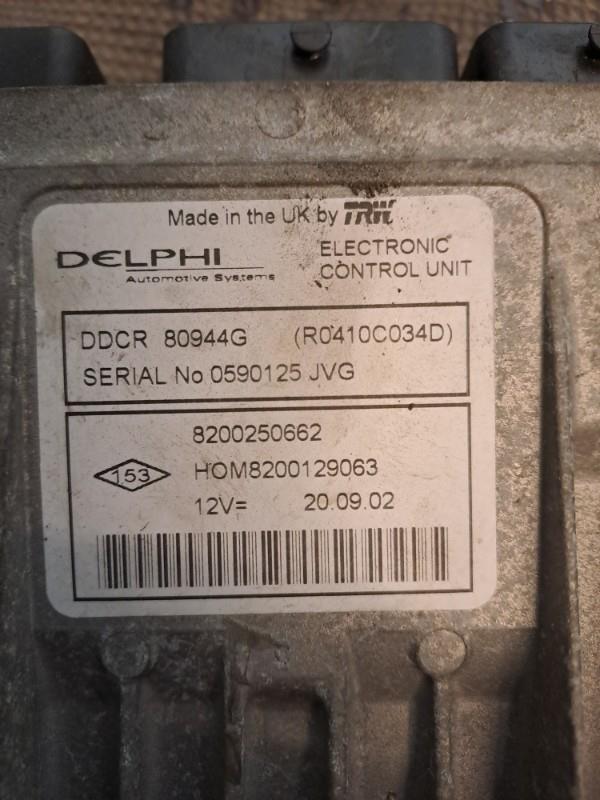 Calculateur RENAULT CLIO 2 PHASE 2 Diesel - 1