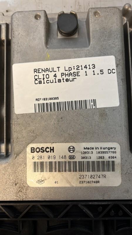 Calculateur RENAULT CLIO 4 PHASE 1 Diesel - 1