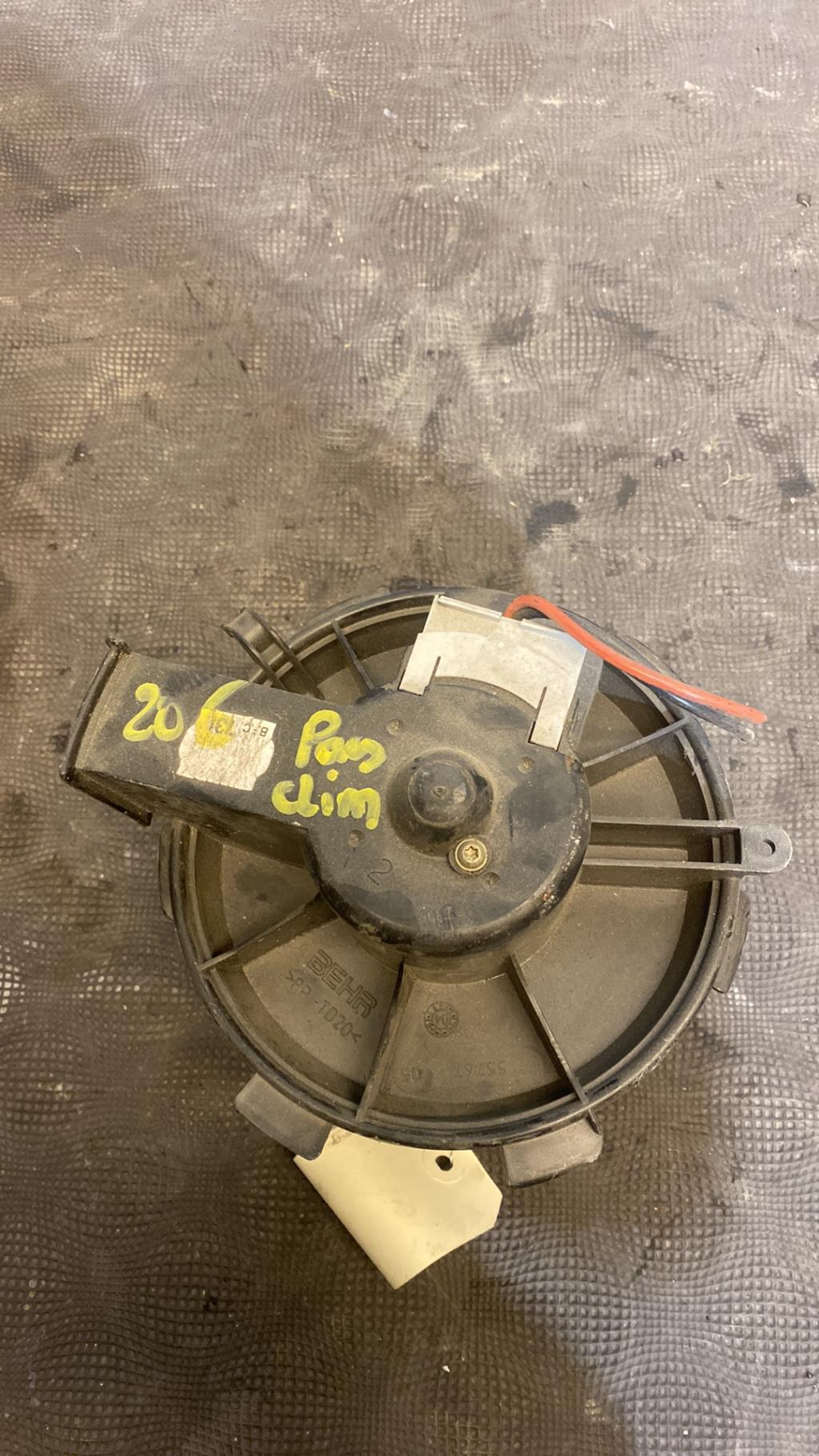 Pulseur d'air PEUGEOT 206 PHASE 1 Diesel - 1