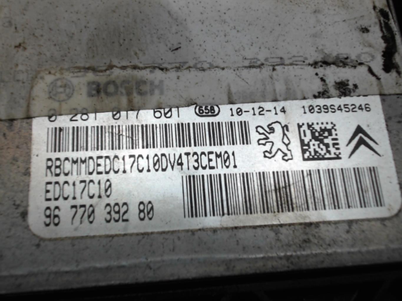 Calculateur CITROEN XANTIA PHASE 1 Diesel - 1