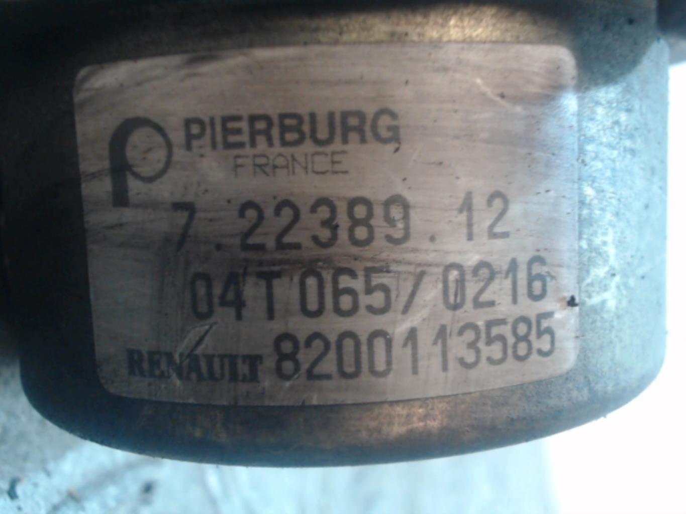Pompe à vide RENAULT CLIO 2 PHASE 2 Diesel - 1
