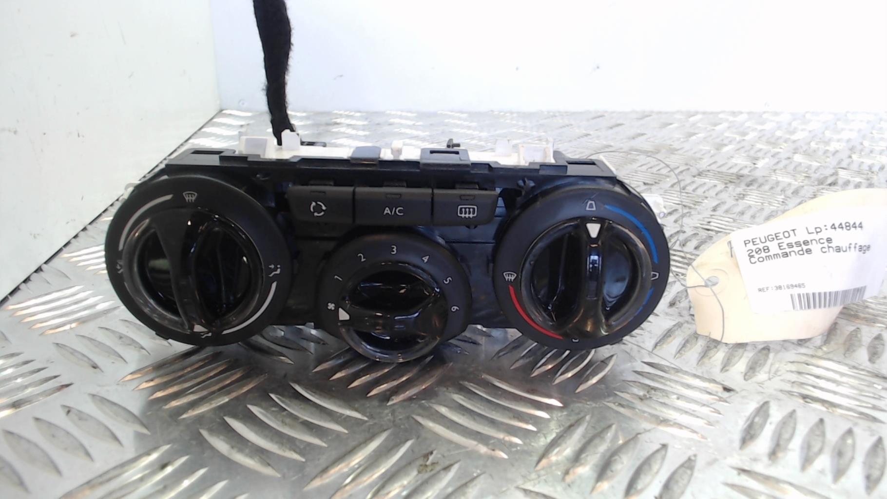 Commande chauffage PEUGEOT 208 1 PHASE 2 Essence - 1