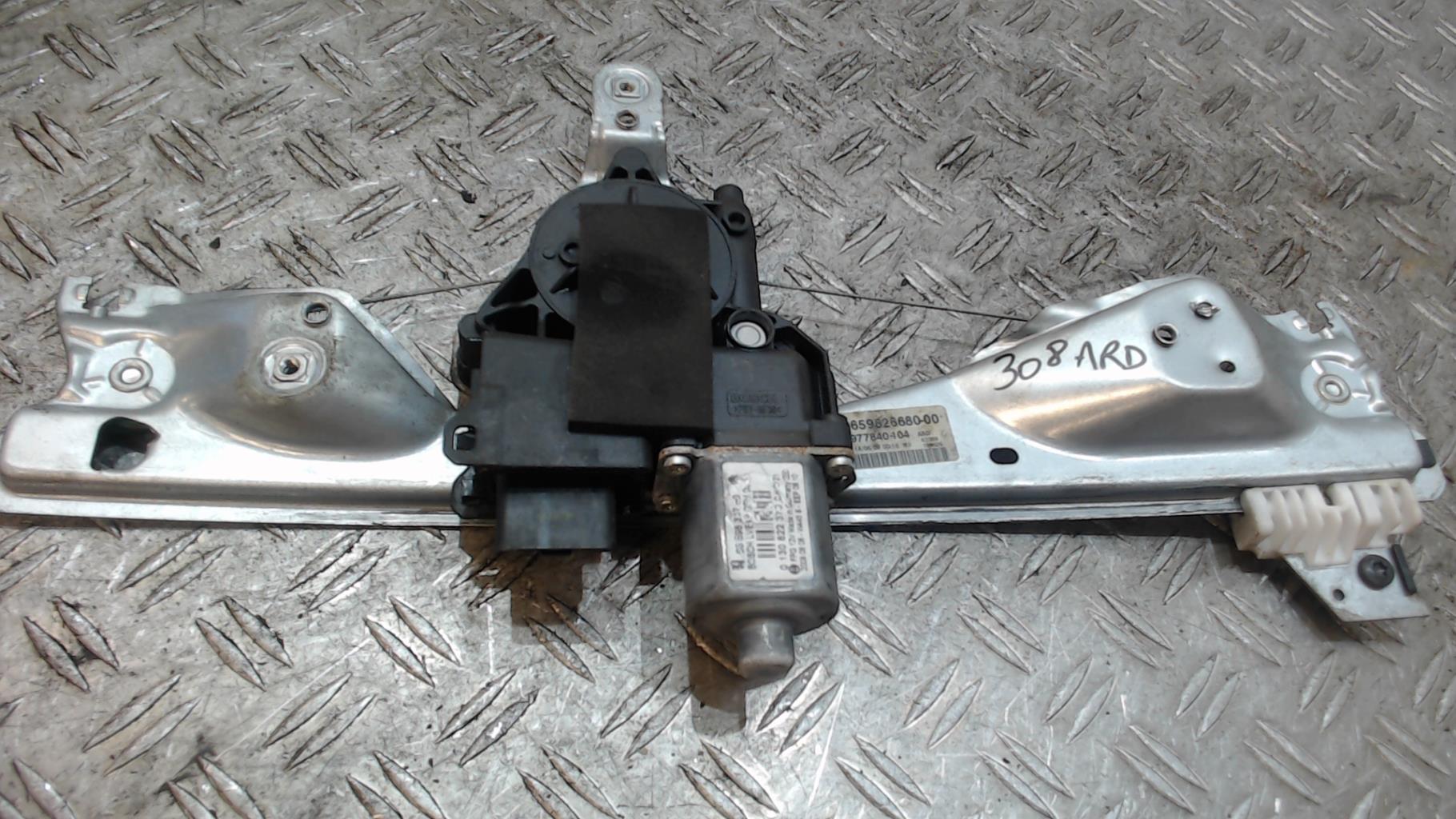 Alzacristalli elettrico posteriore destro PEUGEOT 308 1 PHASE 1 Diésel - 1