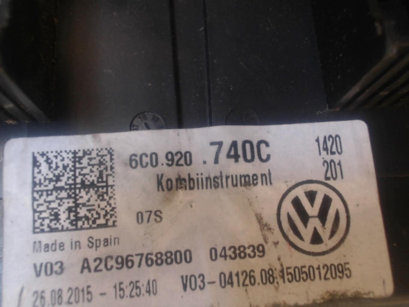 Tachimetro VOLKSWAGEN POLO 5 PHASE 2 Gasolina - 1
