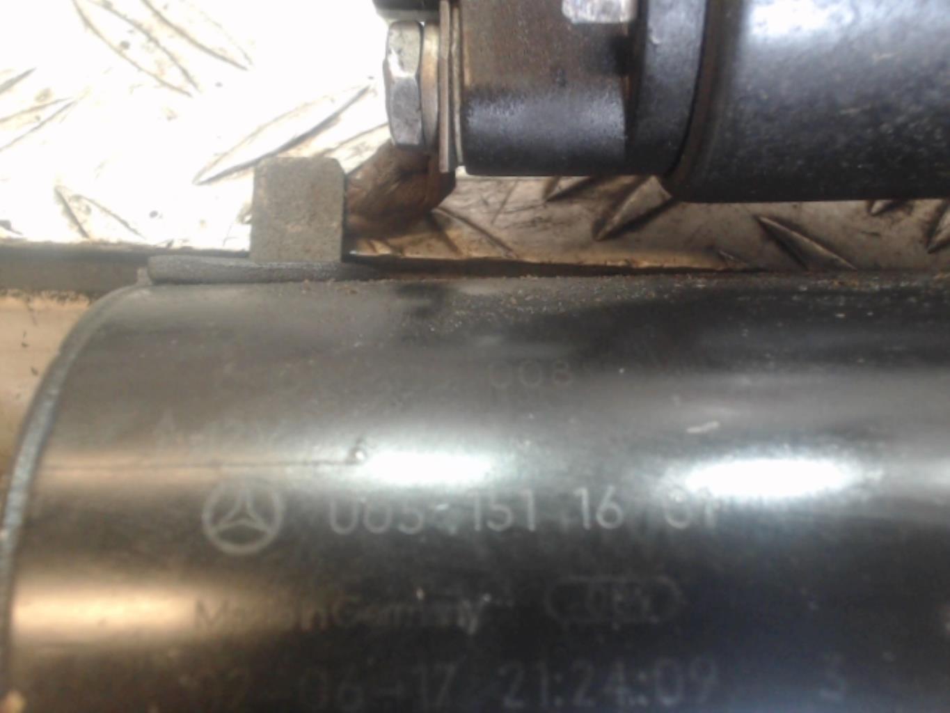 Motorino avviamento MERCEDES CLASSE A 168 PHASE 2 Diésel - 1
