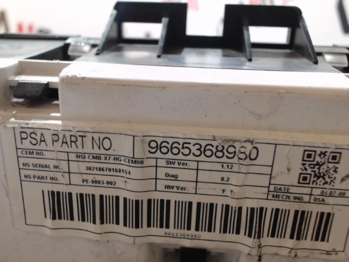 Compteur CITROEN C5 2 BREAK Diesel - 1