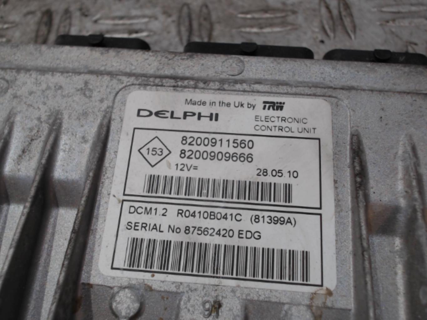 Calculateur RENAULT CLIO 3 PHASE 2 Diesel - 1