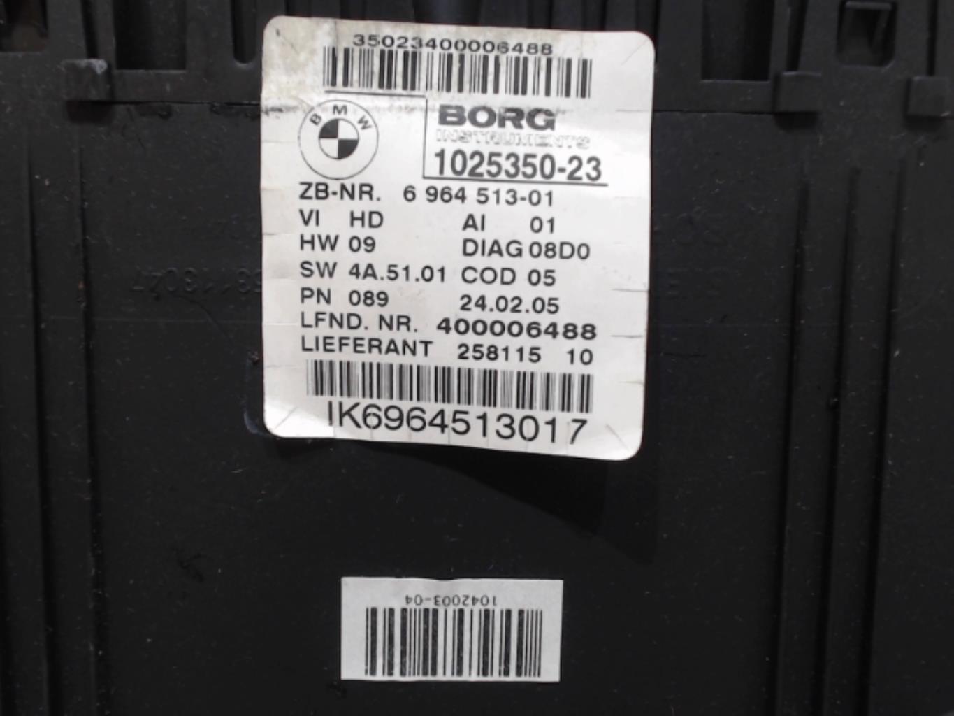 Compteur BMW SERIE 3 E90 PHASE 1 Diesel - 1