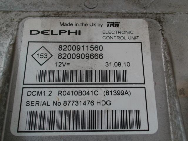 Calculateur RENAULT CLIO 3 PHASE 2 Diesel - 1