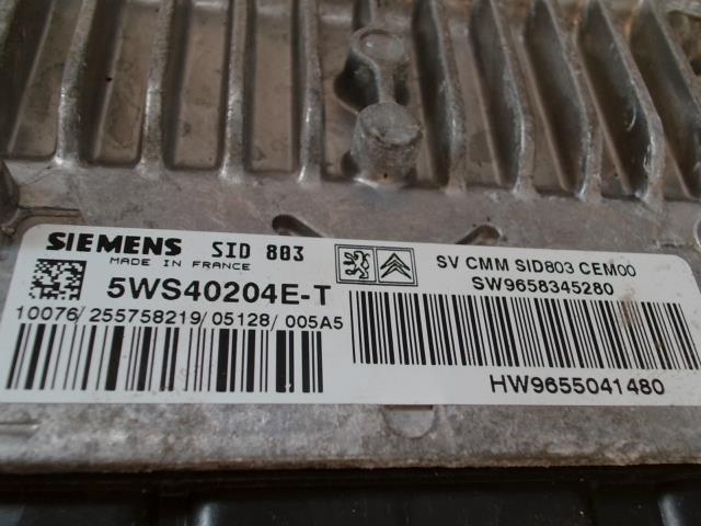 Calculateur PEUGEOT 407 PHASE 1 BREAK Diesel - 1
