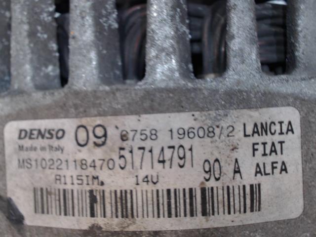 Alternatore FIAT 500 2 PHASE 1 Gasolina - 1