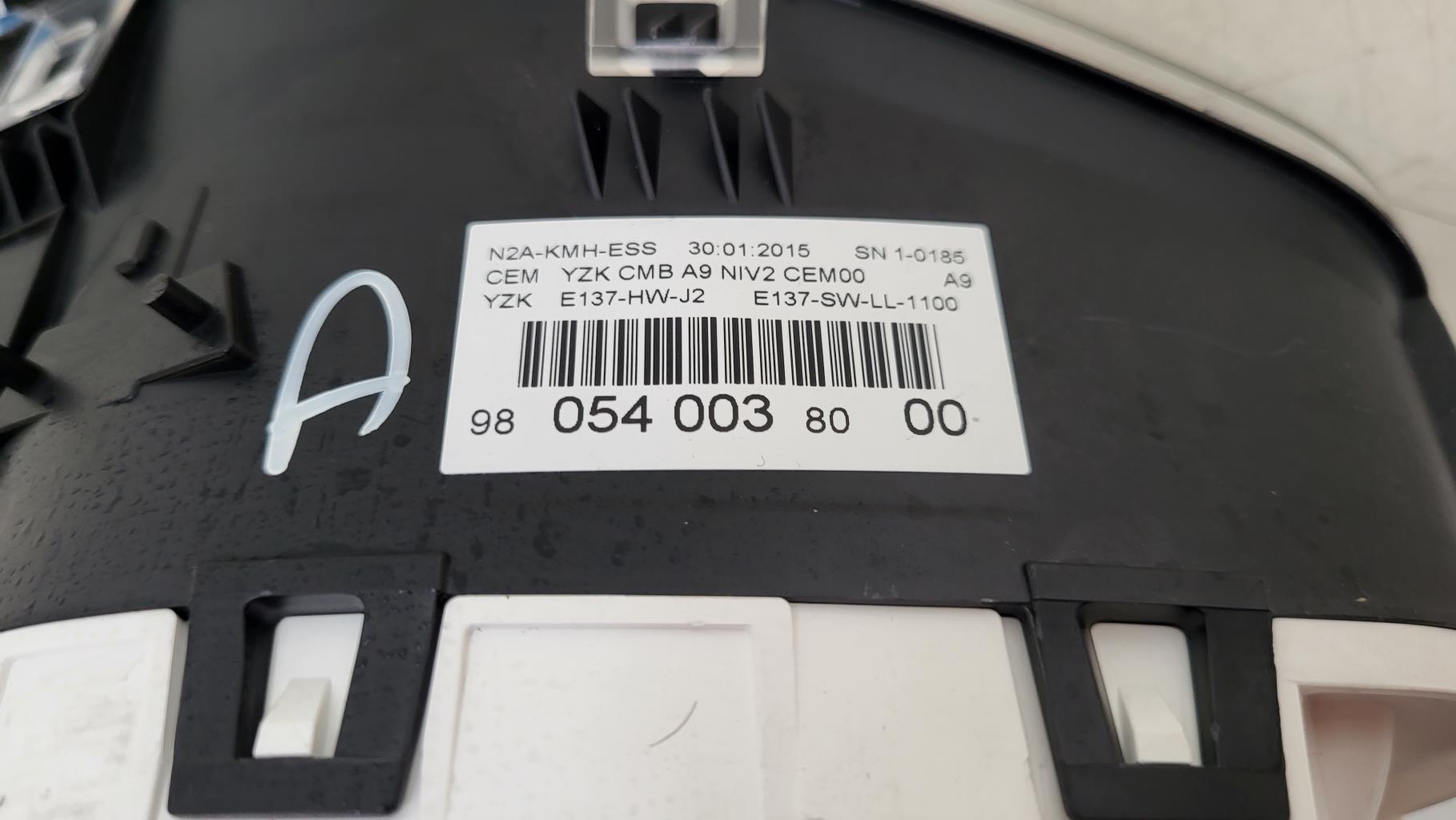 Compteur PEUGEOT 208 1 PHASE 2 Essence - 1