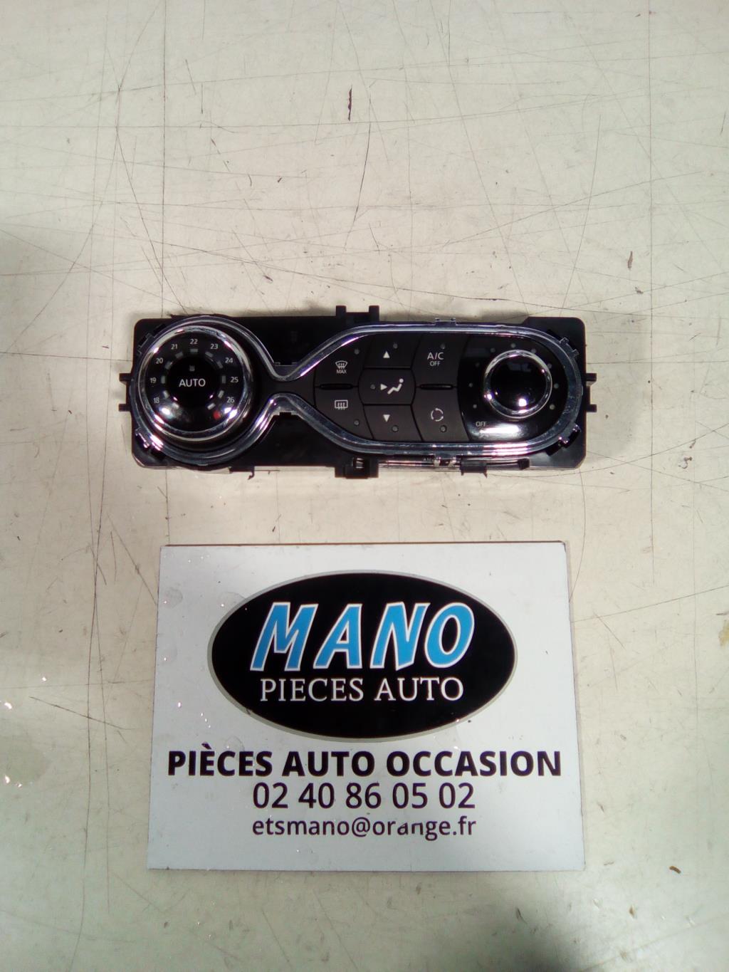Commande chauffage RENAULT CAPTUR 1 PHASE 1 Diesel - 1