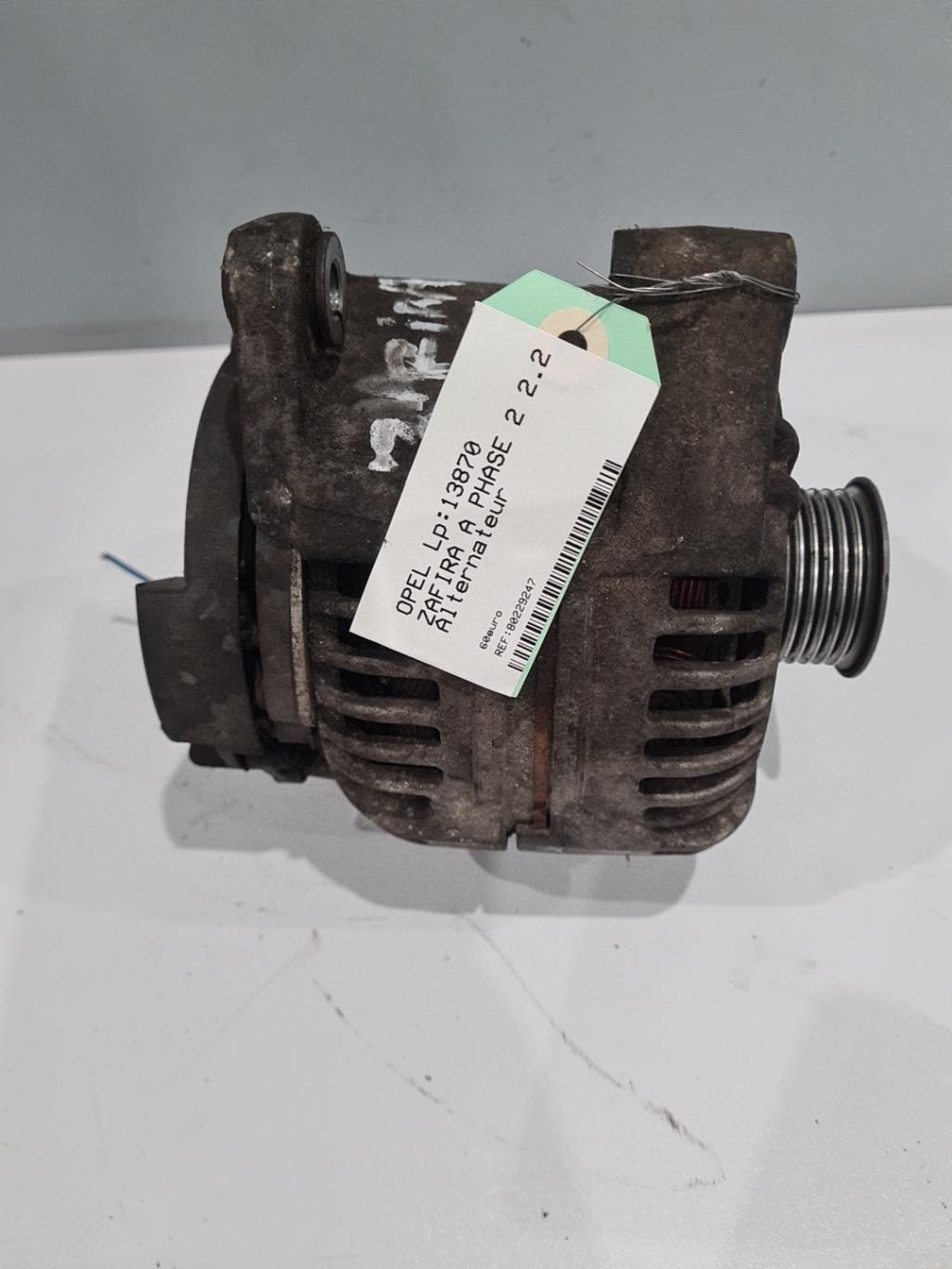Alternateur OPEL ZAFIRA A PHASE 2 Diesel - 1