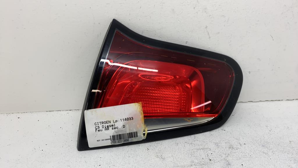 Feu arriere secondaire droit (feux) citroen c3 2 phase 2