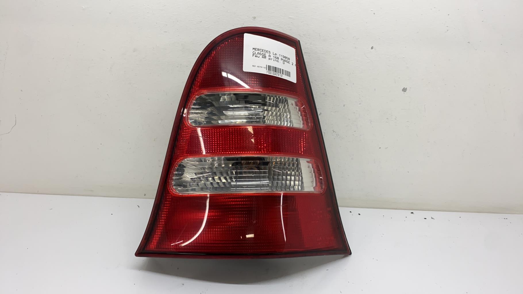 Feu arriere principal droit (feux) mercedes classe a 168 phase 2