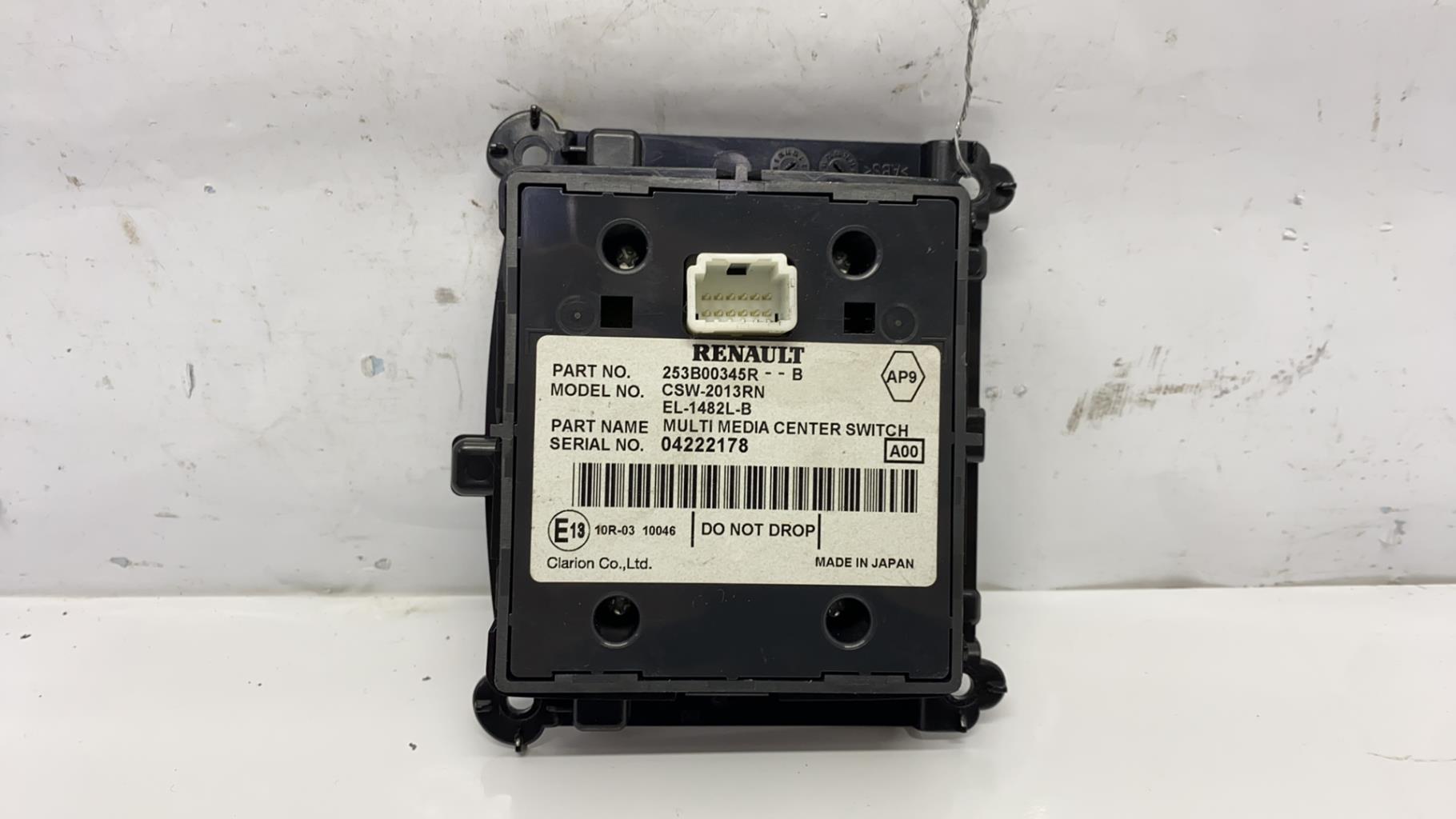 Commande autoradio renault laguna 3 phase 2