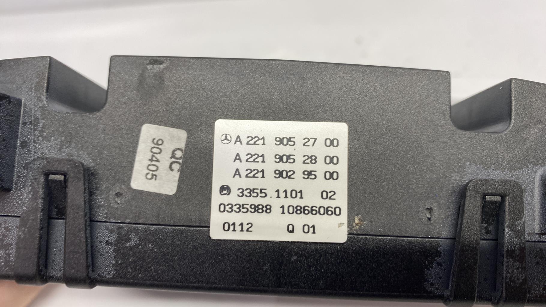 Commande chauffage mercedes classe s 221 phase 2