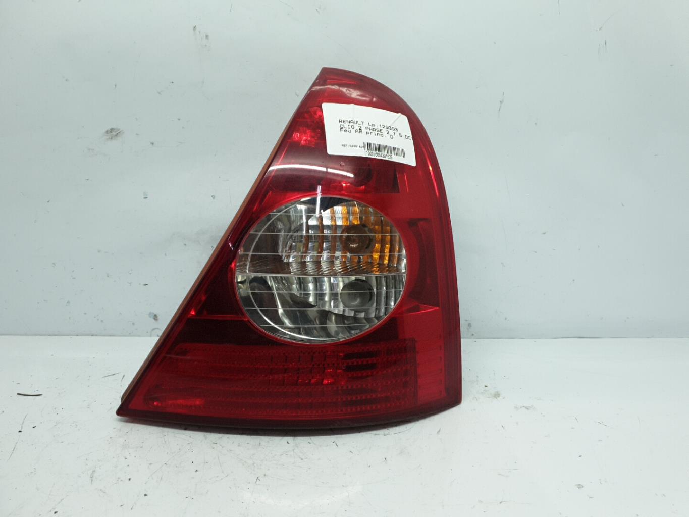 Feu arriere principal droit (feux) renault clio 2 phase 2