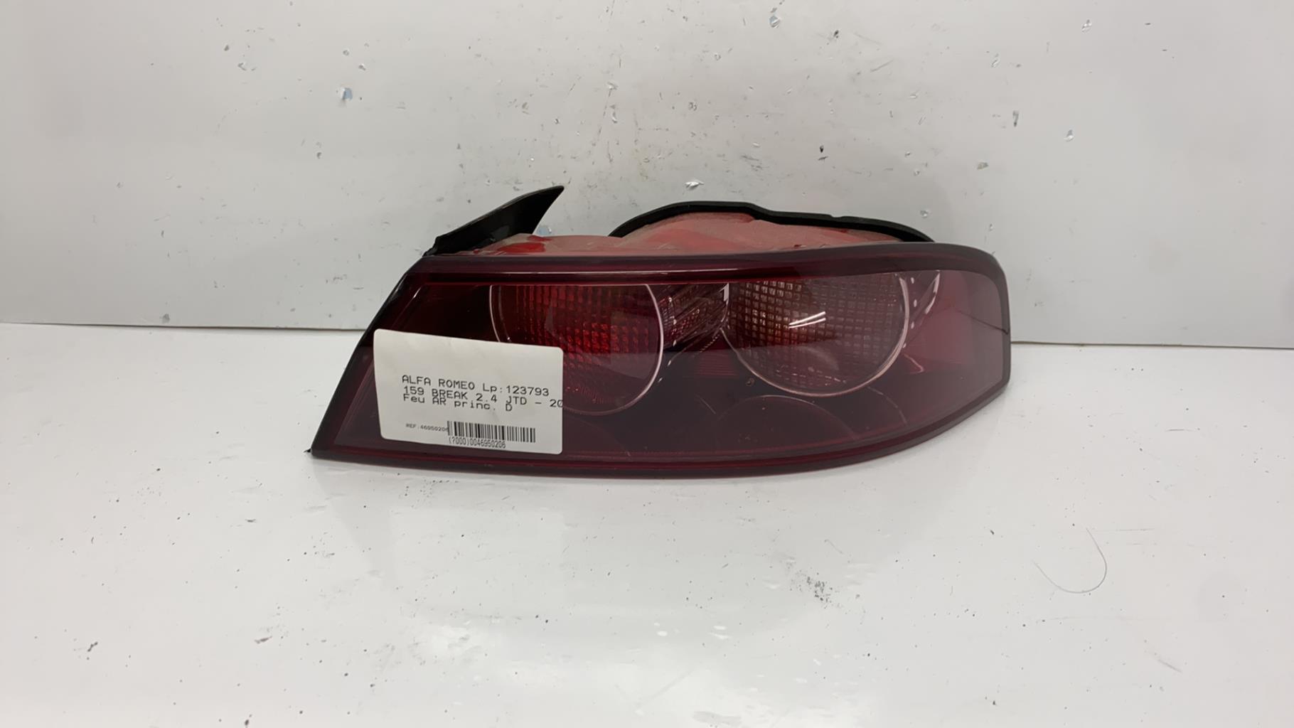Feu arriere principal droit (feux) alfa romeo 159 break