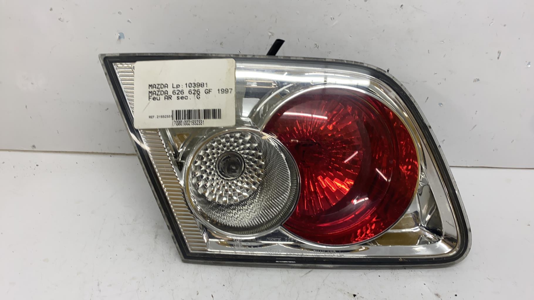 Feu arriere secondaire gauche (feux) mazda 6 1 phase 2