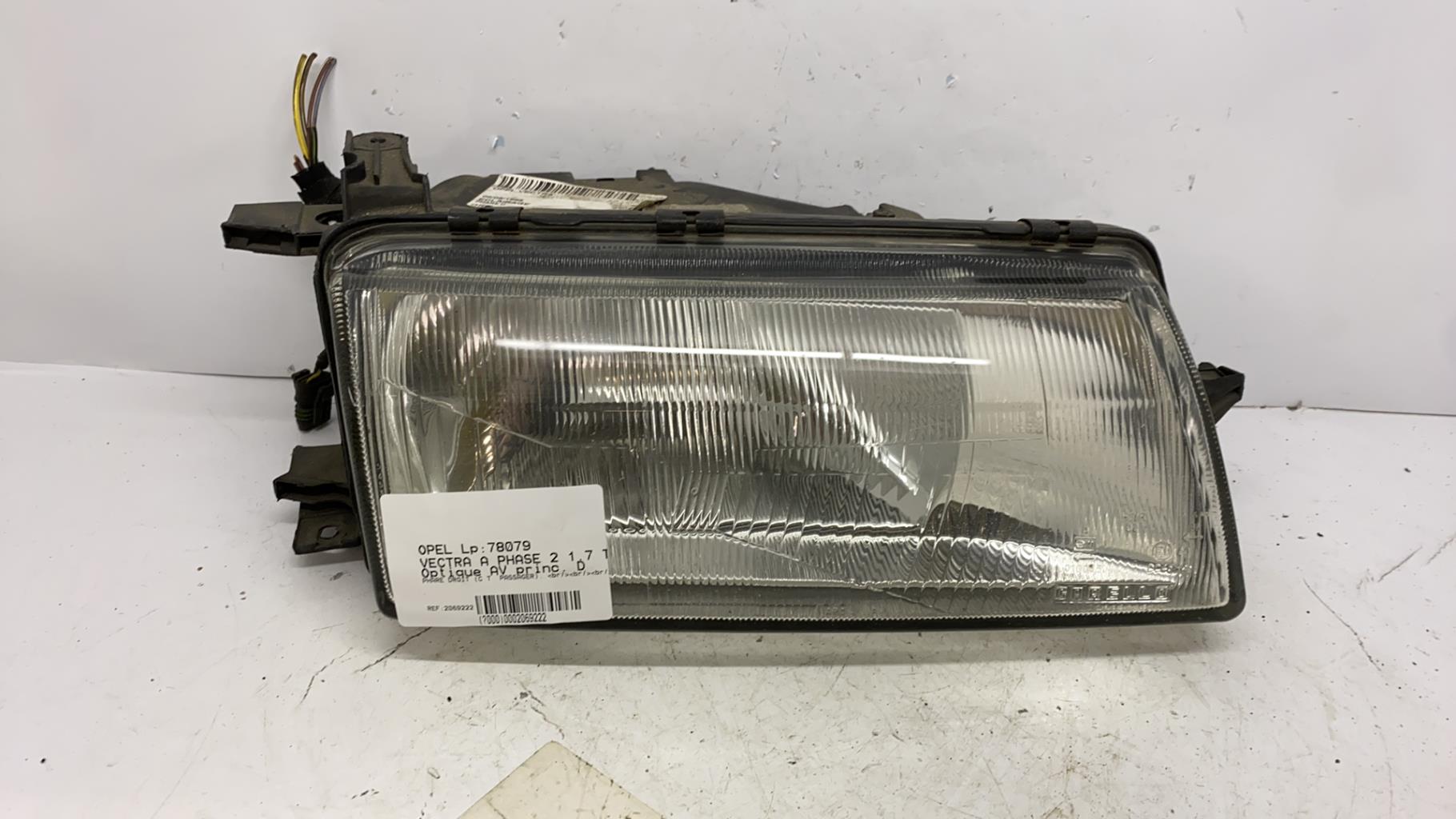 Optique avant principal droit (feux)(phare) opel vectra a phase 2