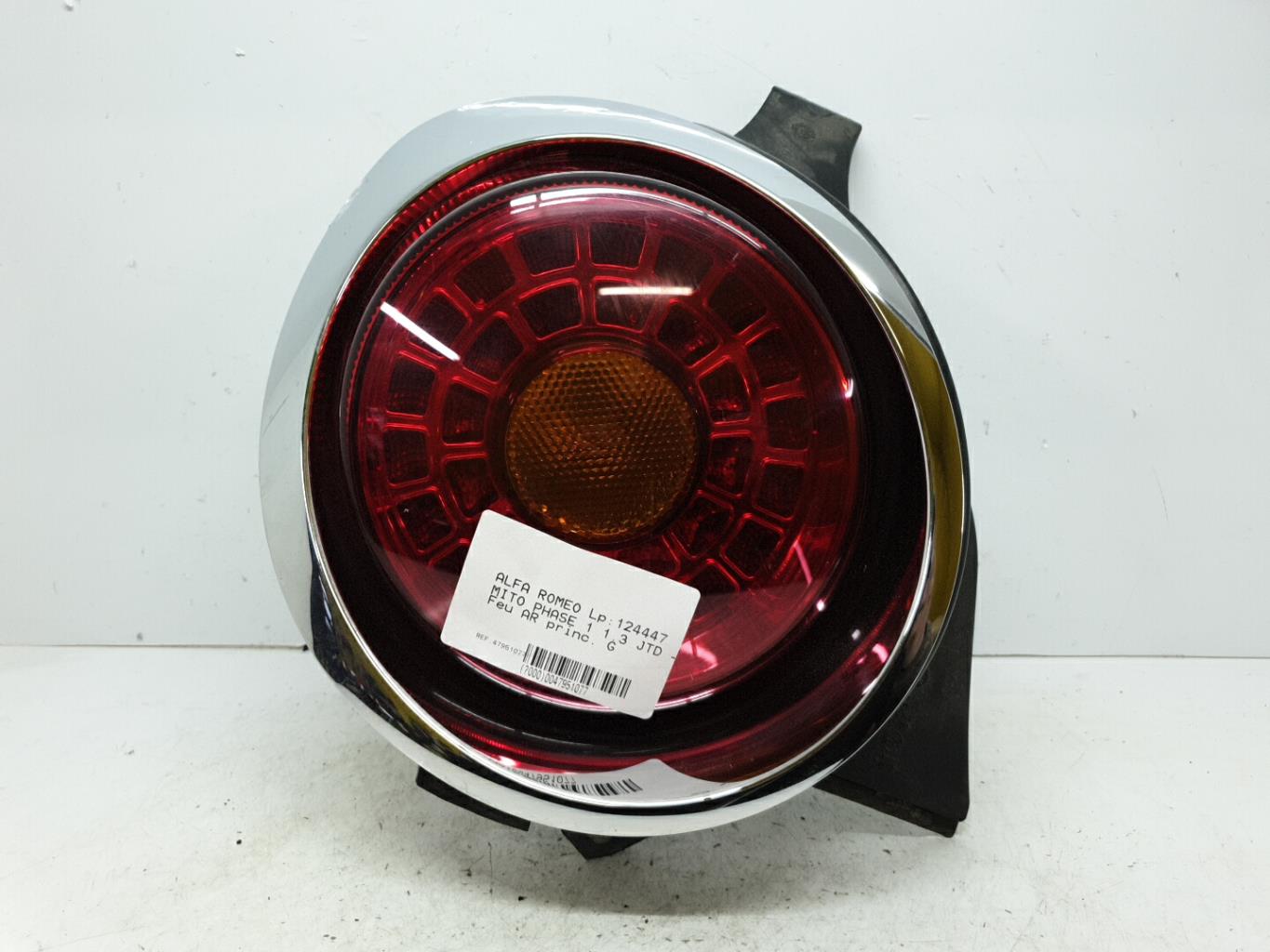 Feu arriere principal gauche (feux) alfa romeo mito phase 1