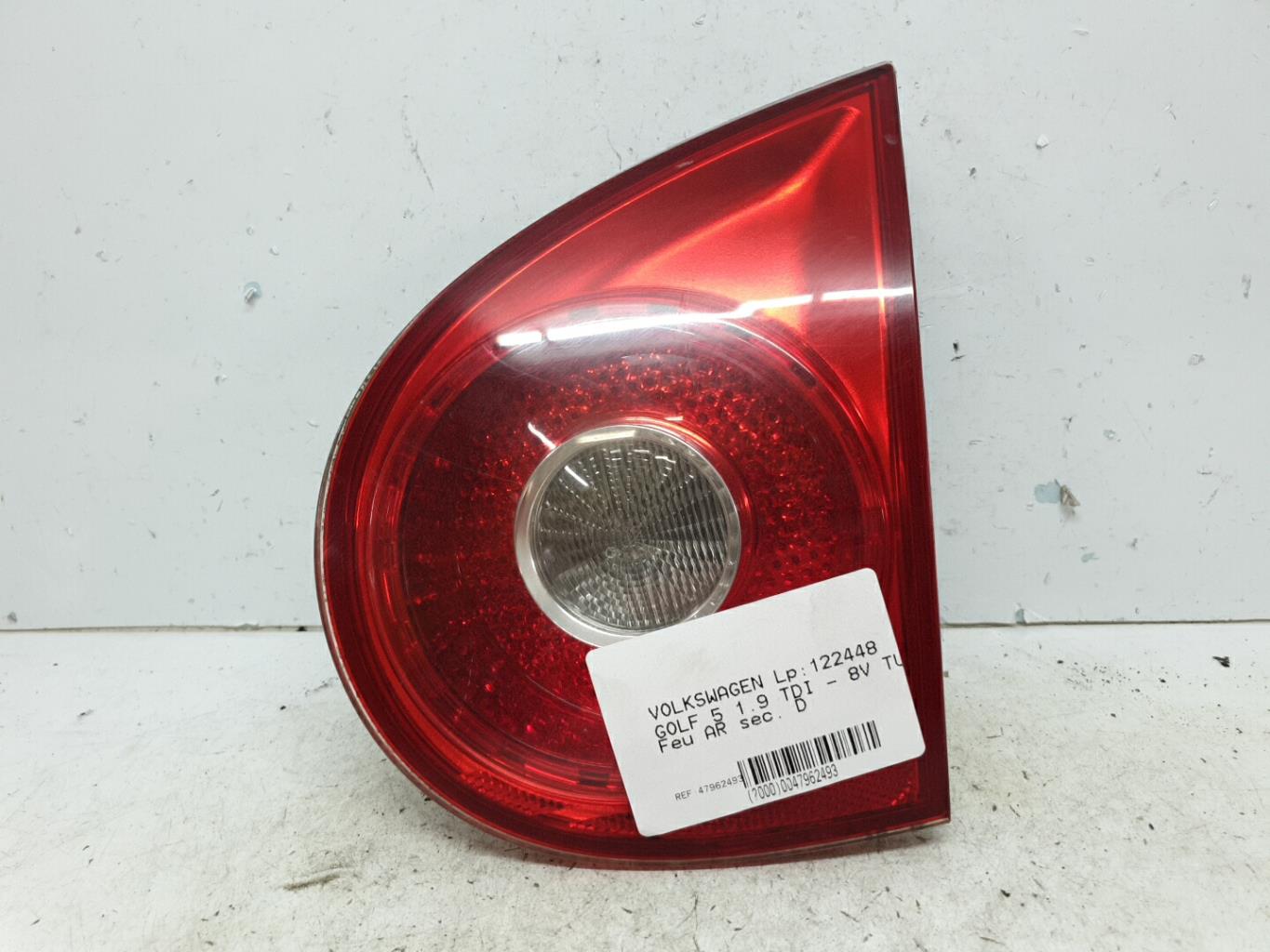 Feu arriere secondaire droit (feux) volkswagen golf 5