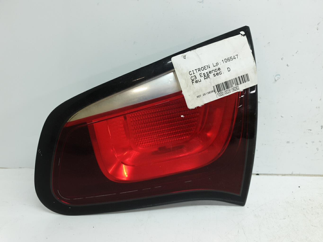 Feu arriere secondaire droit (feux) citroen c3 2 phase 2