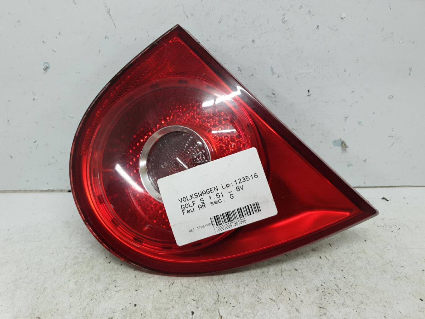 Feu arriere secondaire gauche (feux) volkswagen golf 5