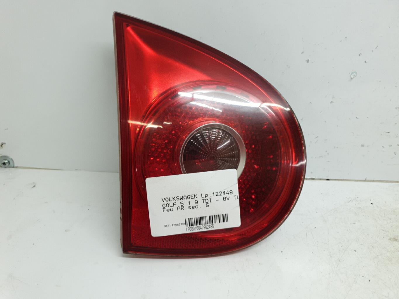 Feu arriere secondaire gauche (feux) volkswagen golf 5