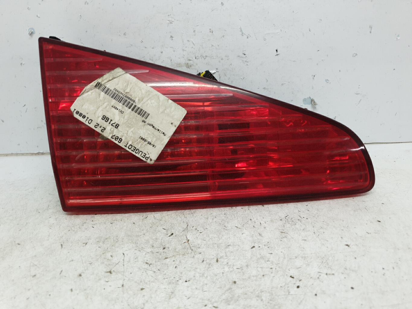 Feu arriere secondaire gauche (feux) peugeot 607 phase 1
