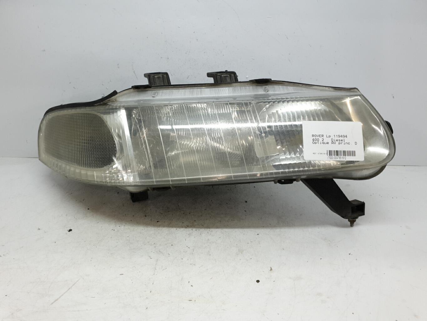 Optique avant principal droit (feux)(phare) rover 400 2