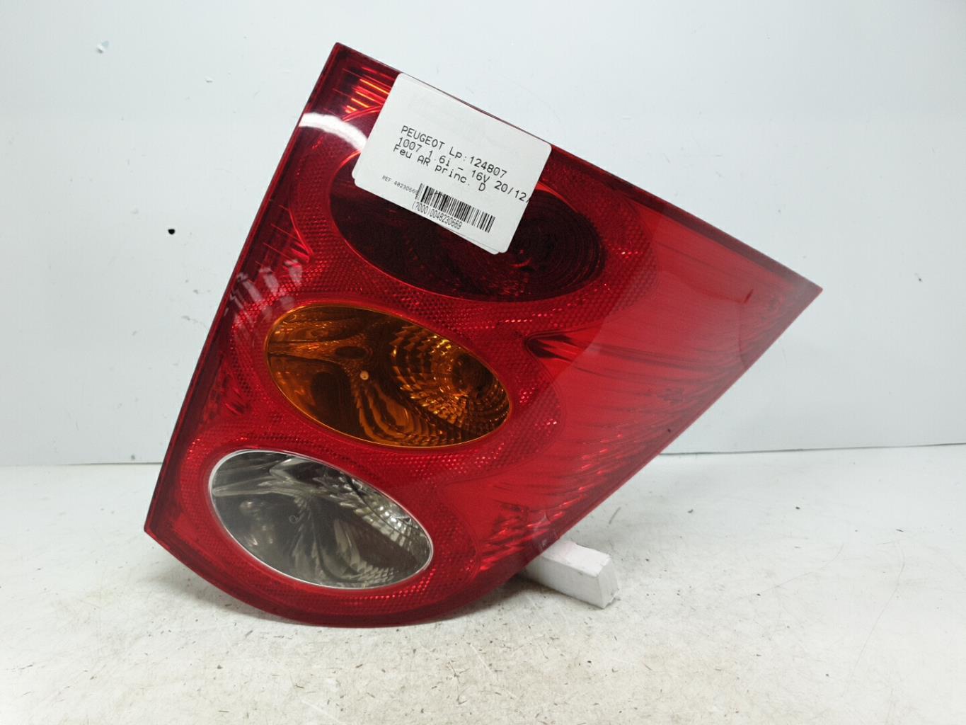 Feu arriere principal droit (feux) peugeot 1007