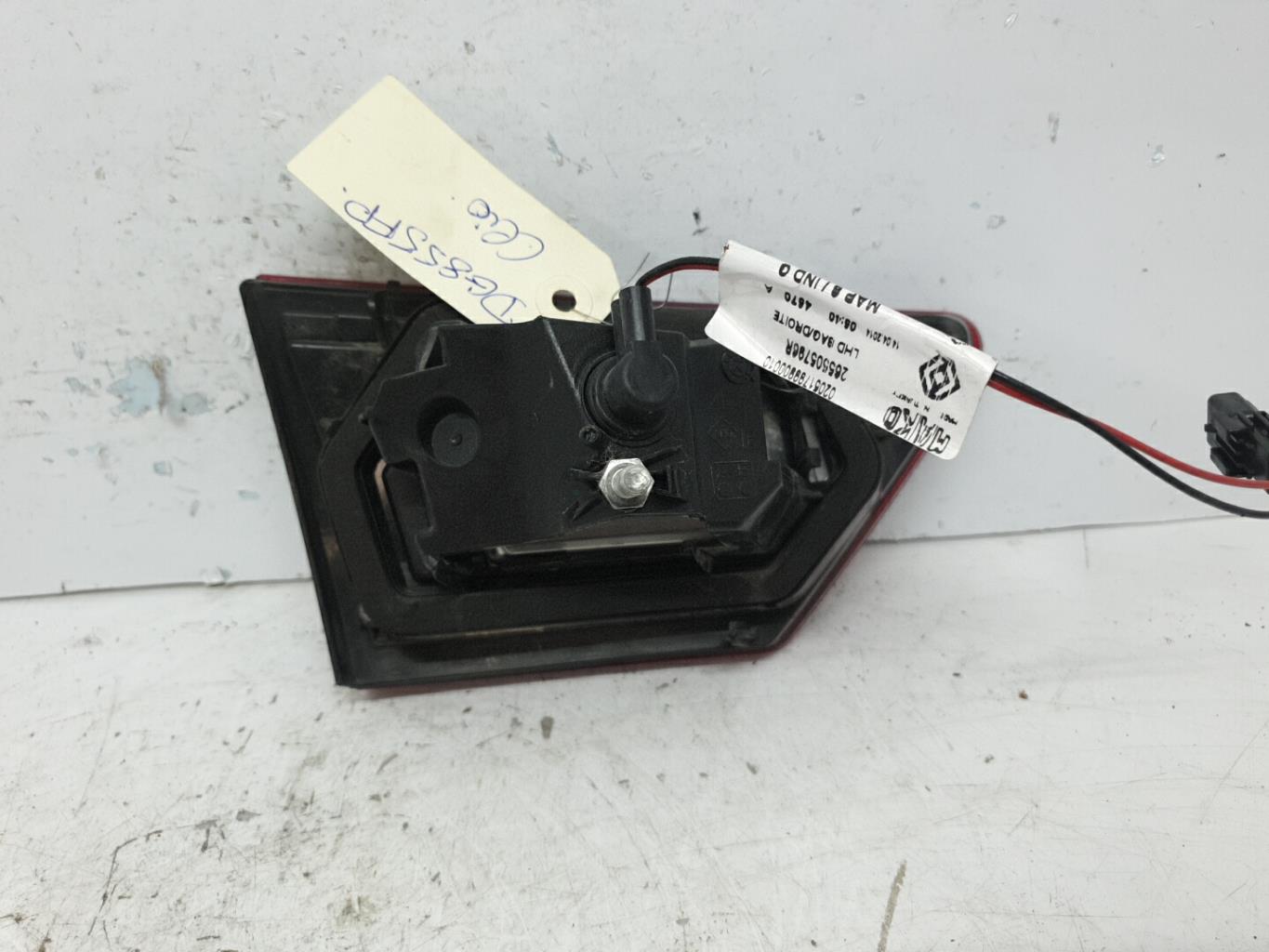 Feu arriere secondaire droit (feux) renault clio 4 phase 1
