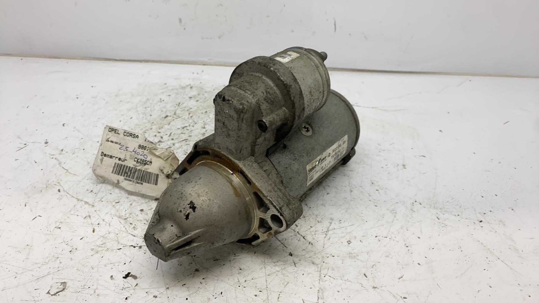Demarreur opel corsa d phase 2
