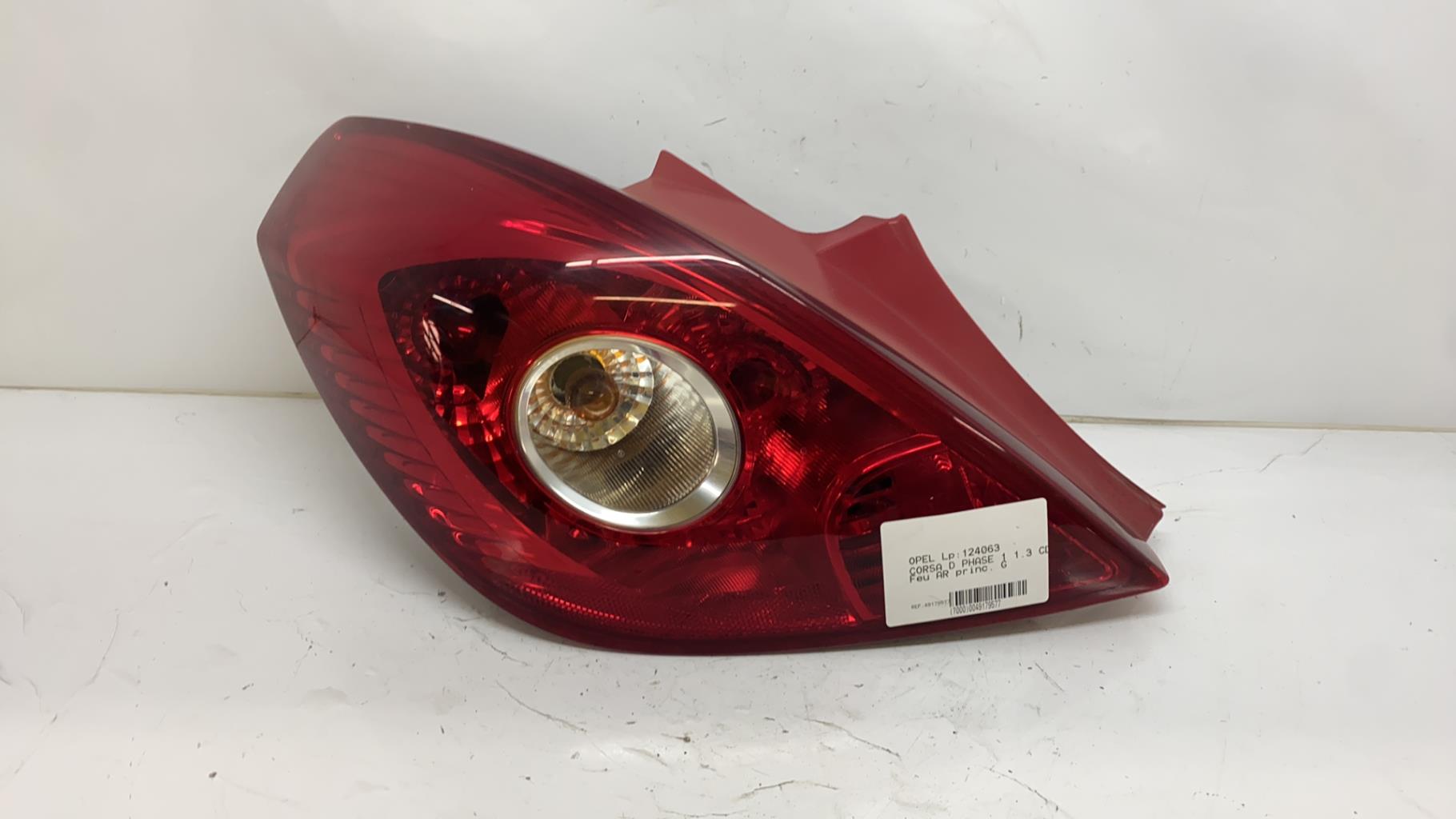 Feu arriere principal gauche (feux) opel corsa d phase 1
