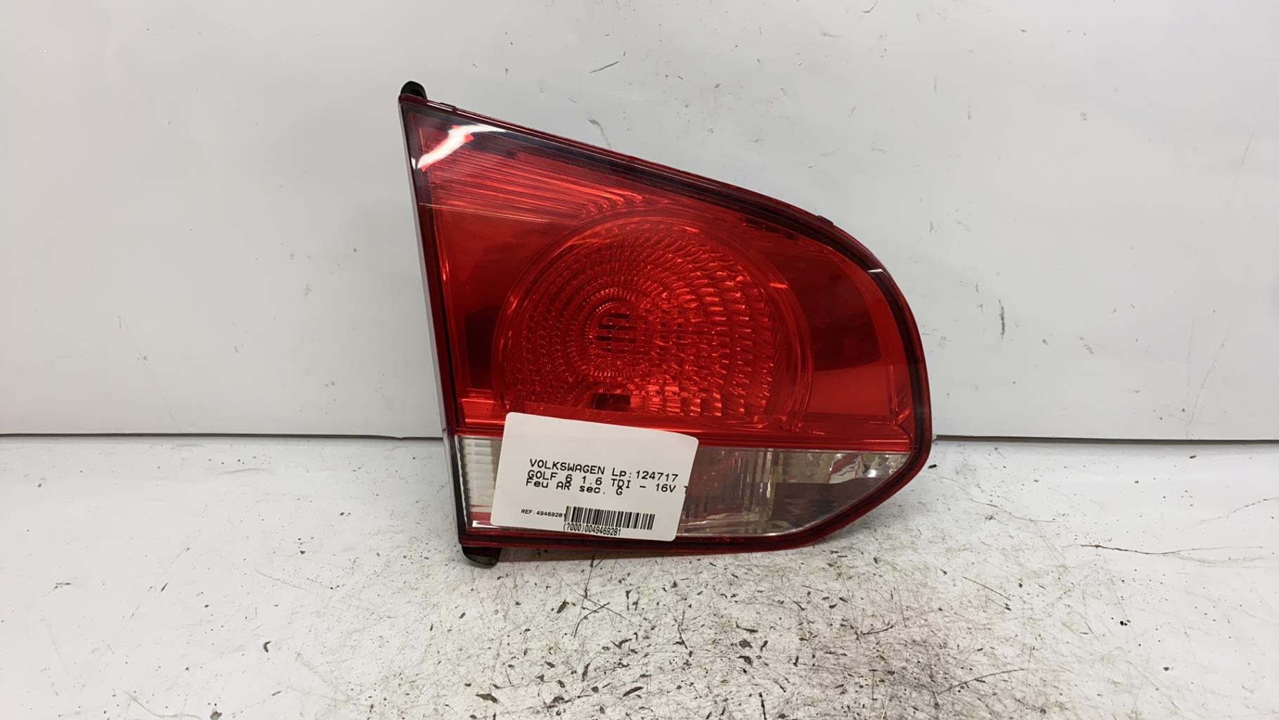 Feu arriere secondaire gauche (feux) volkswagen golf 6